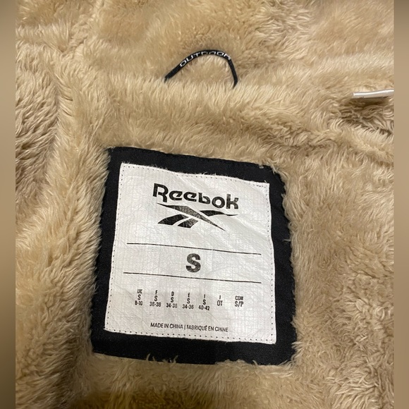 Reebok Water resistant fleece lined Coat Size Small double zip - Picture 8 of 9